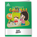 Activity Book w/ Fun Stickers - How & When to Call 9-1-1